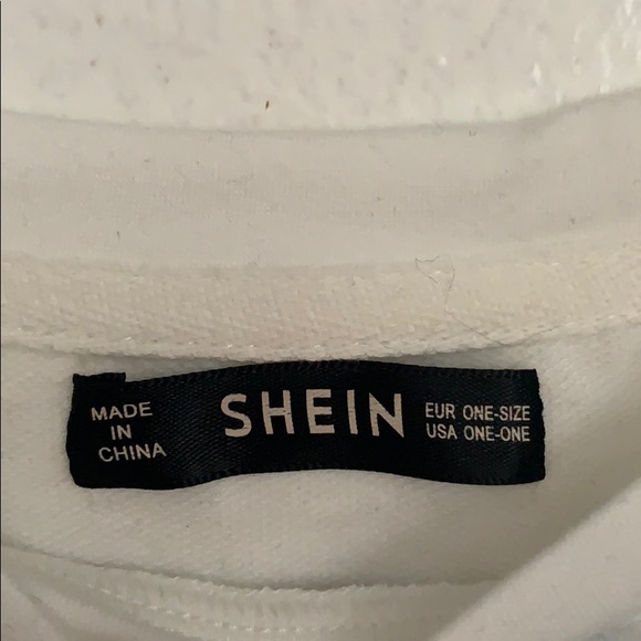 🎉💛SHEIN PUFFER FUR SLEEVE SWEATER - Picture 7 of 8